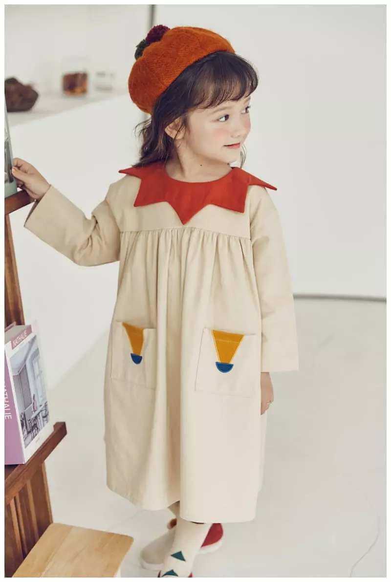 Mimico - Korean Children Fashion - #littlefashionista - Star One-piece - 6