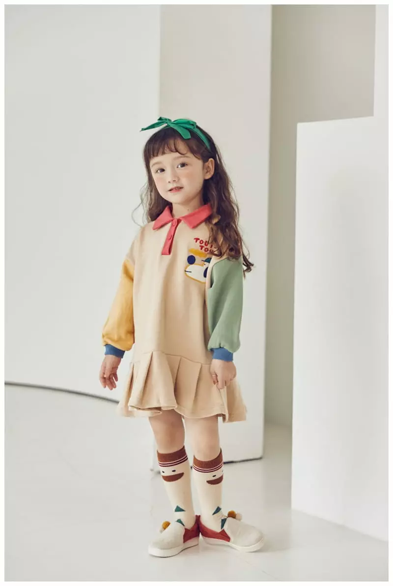 Mimico - Korean Children Fashion - #Kfashion4kids - Ddu Ddu One-piece - 4