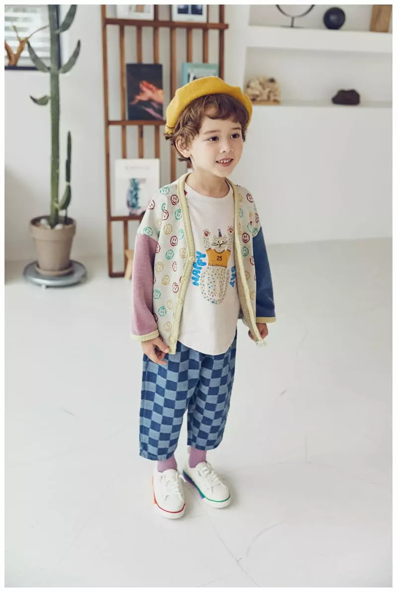 Mimico - Korean Children Fashion - #magicofchildhood - Smile Cardigan - 3