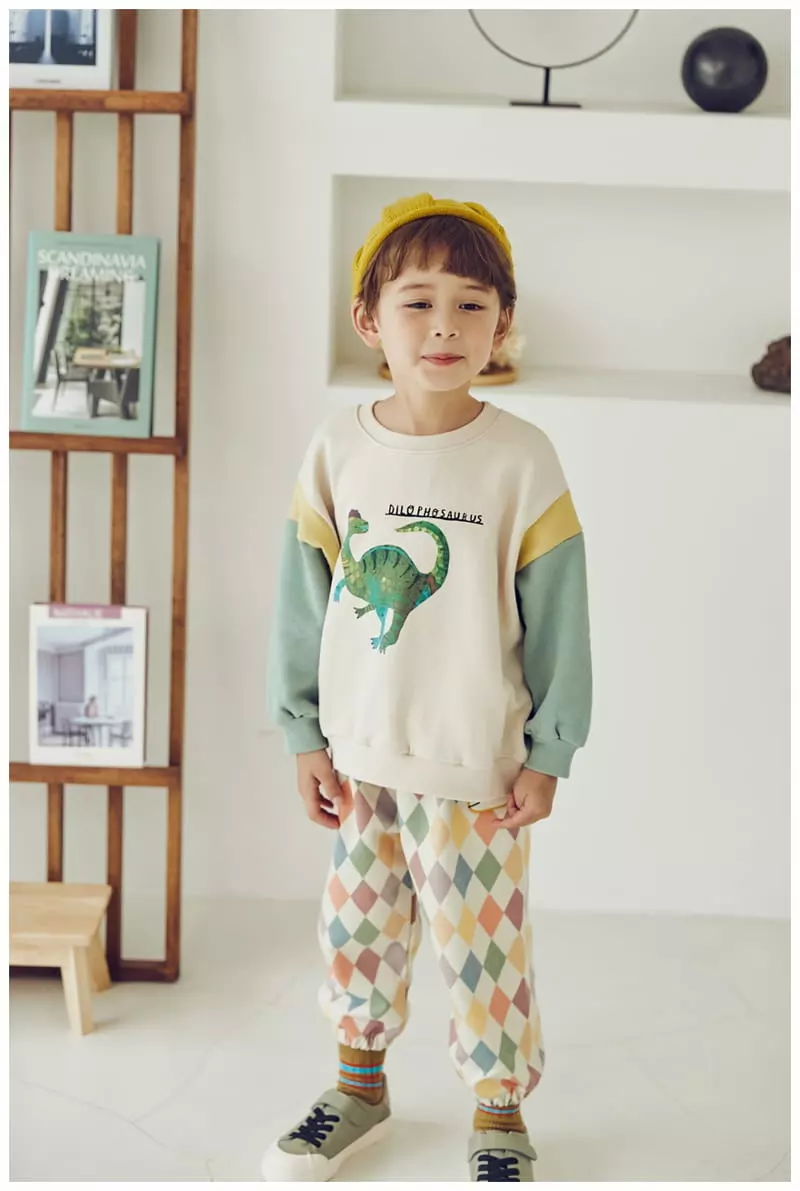 Mimico - Korean Children Fashion - #magicofchildhood - Dinos Tee