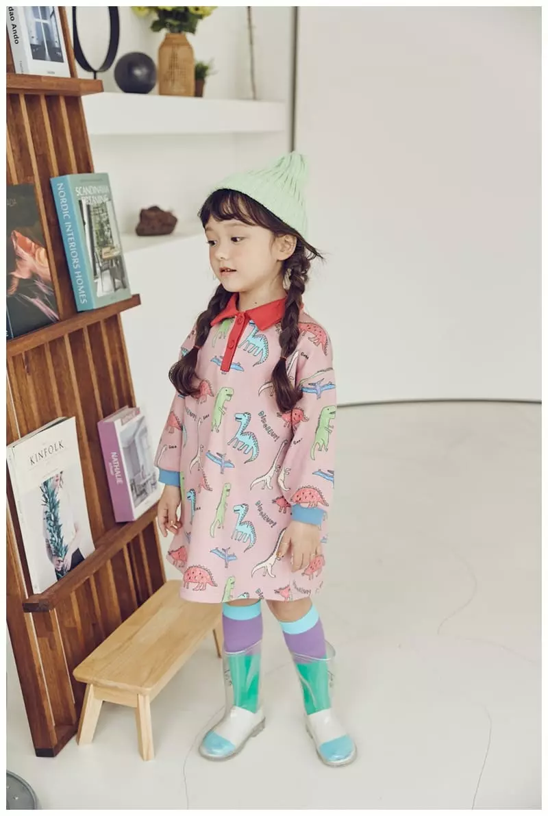 Mimico - Korean Children Fashion - #magicofchildhood - Dino One-piece - 6