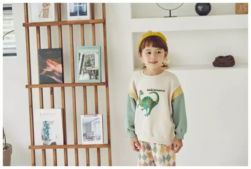 Mimico - Korean Children Fashion - #minifashionista - Dinos Tee - 2