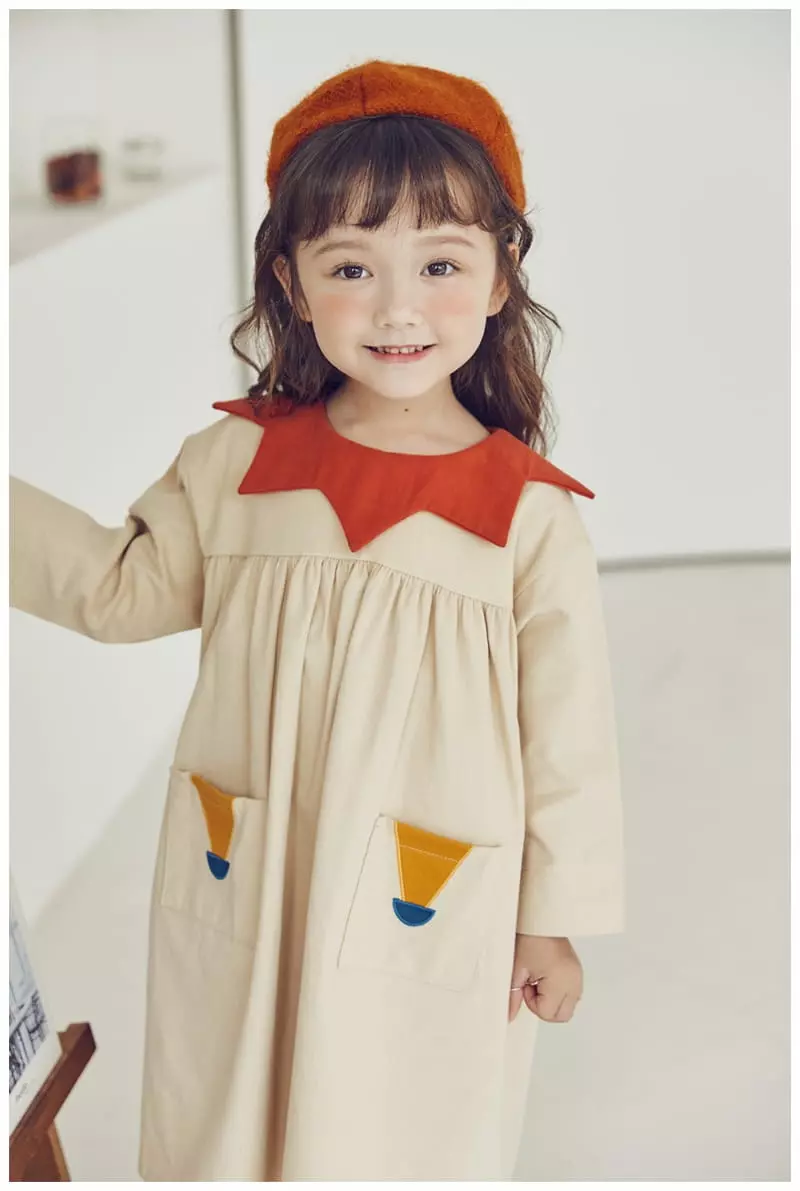 Mimico - Korean Children Fashion - #minifashionista - Star One-piece - 8