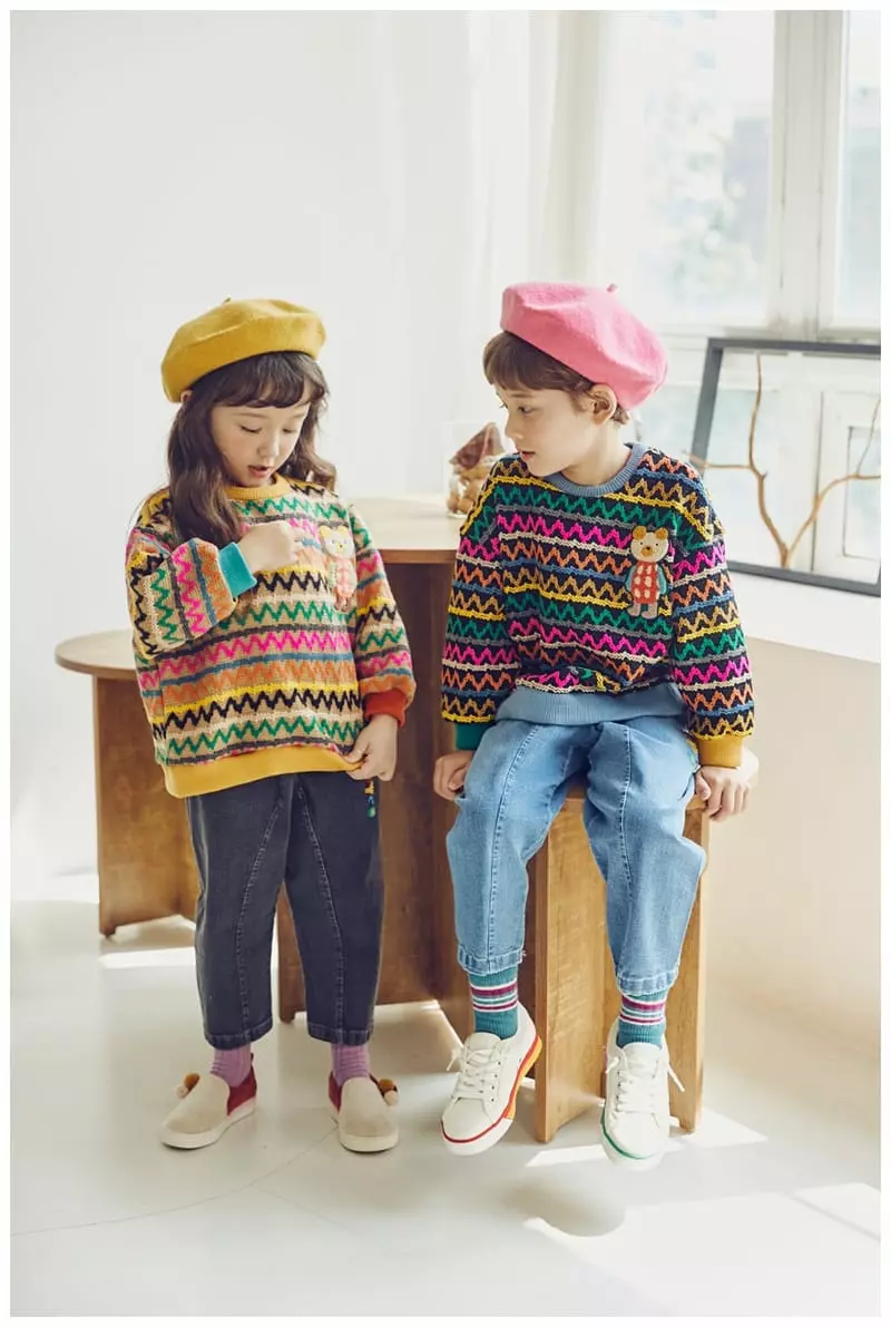Mimico - Korean Children Fashion - #prettylittlegirls - Paul Jeans - 5