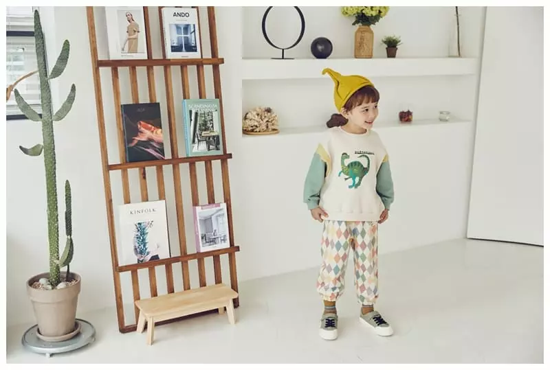 Mimico - Korean Children Fashion - #prettylittlegirls - Dinos Tee - 3