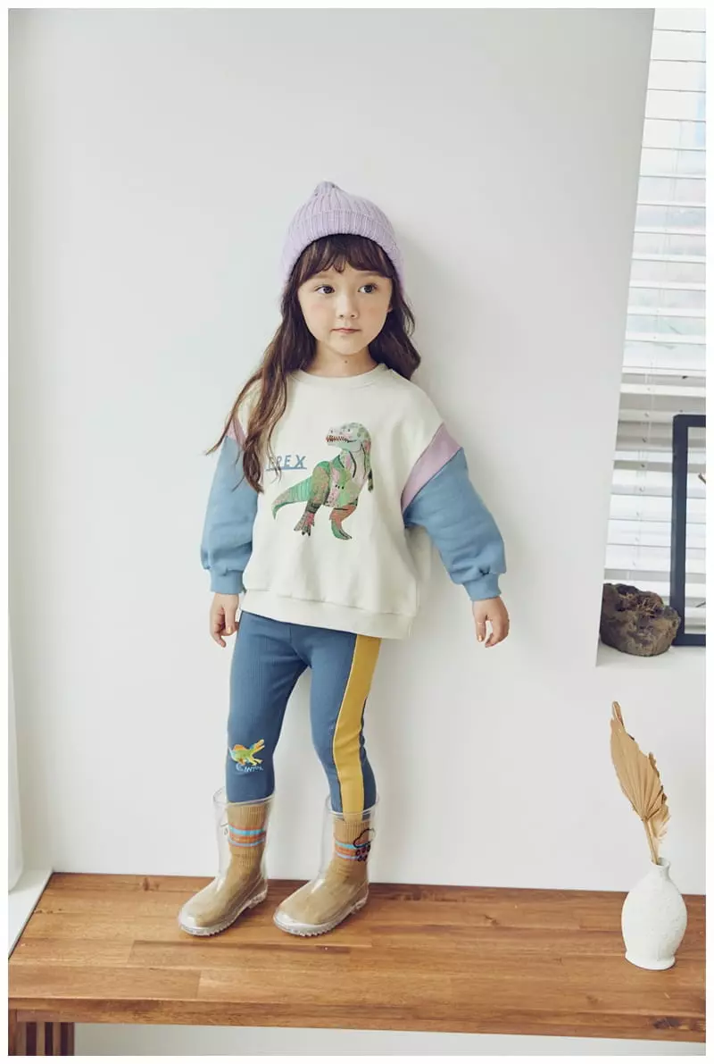 Mimico - Korean Children Fashion - #toddlerclothing - Rapter Leggings - 4