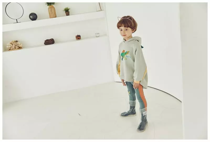 Mimico - Korean Children Fashion - #todddlerfashion - Rapter Hoody - 12