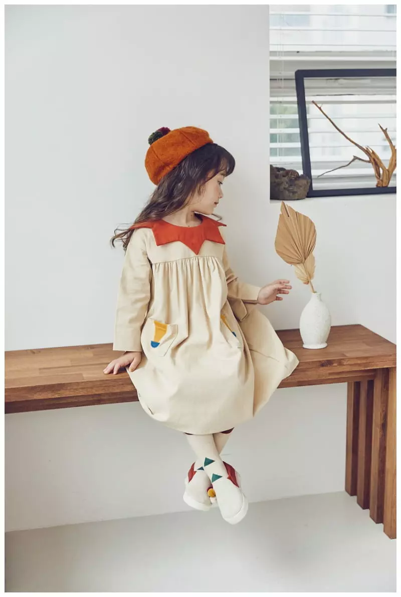 Mimico - Korean Children Fashion - #todddlerfashion - Star One-piece - 10