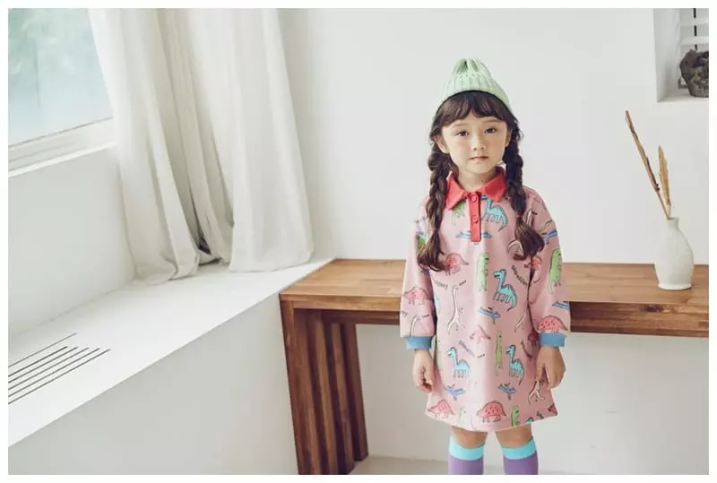 Mimico - Korean Children Fashion - #toddlerclothing - Dino One-piece - 10
