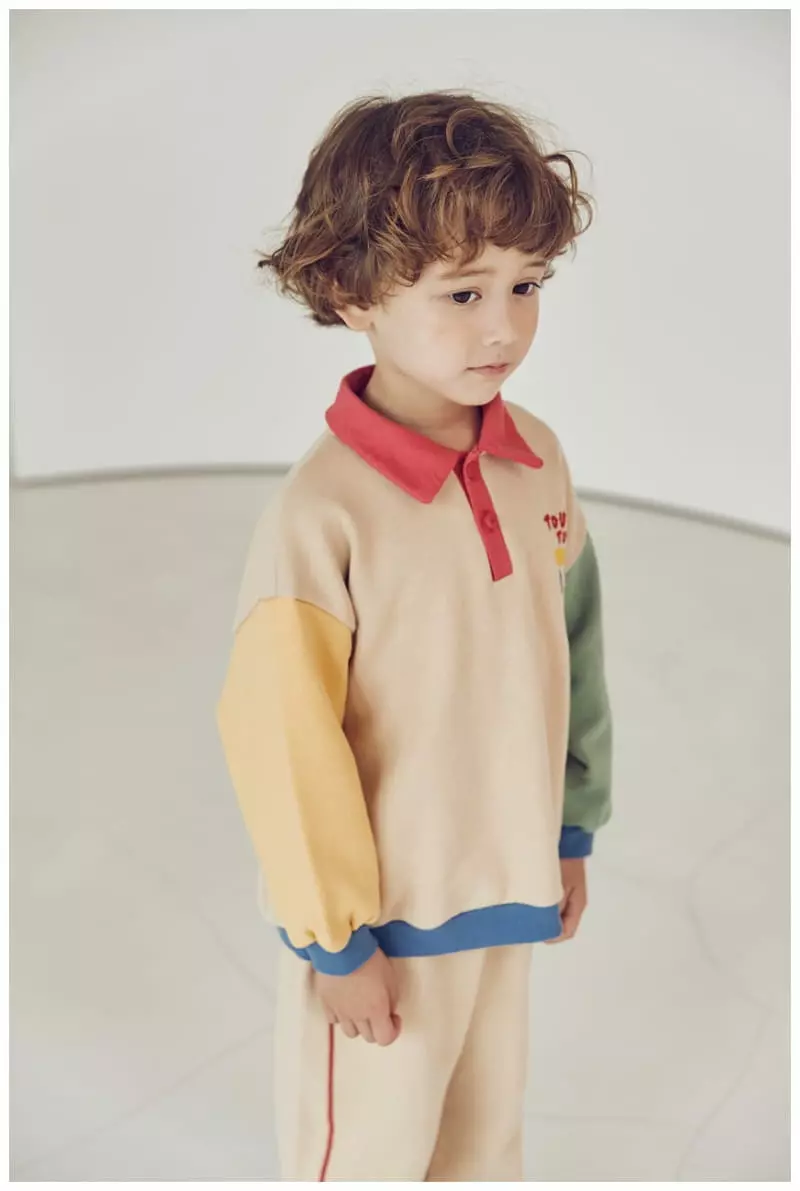 Mimico - Korean Children Fashion - #toddlerclothing - Ddu Ddu Top Bottom Set - 8