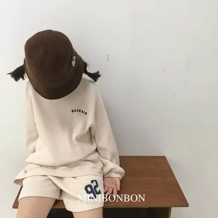Mini Bongbong - Korean Children Fashion - #childrensboutique - Waffle Burn Pants - 2