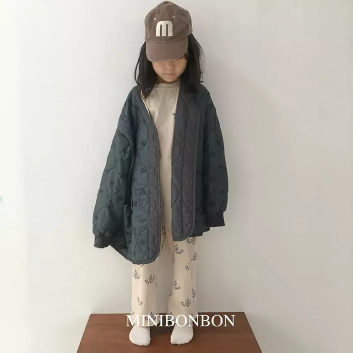 Mini Bongbong - Korean Children Fashion - #childrensboutique - Cat Table Pants - 12