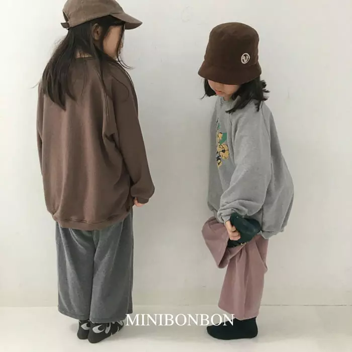 Mini Bongbong - Korean Children Fashion - #discoveringself - Un Cut Pants