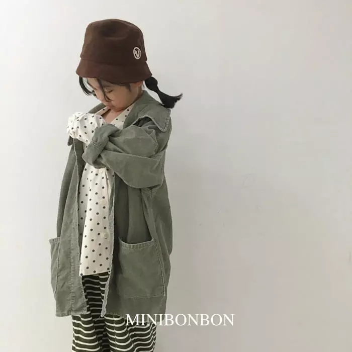 Mini Bongbong - Korean Children Fashion - #kidsshorts - Dot Shirt - 7