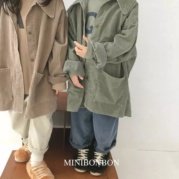 Mini Bongbong - Korean Children Fashion - #kidsshorts - Corduroy Pants