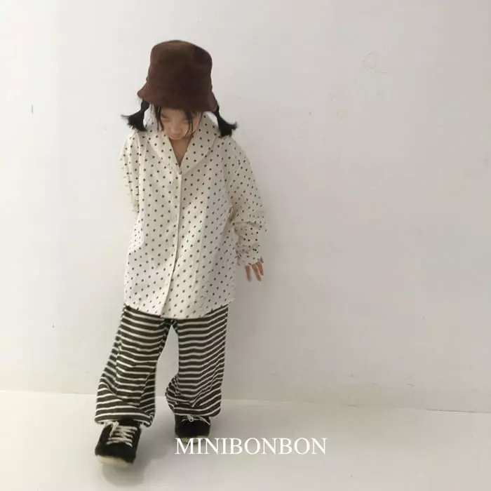 Mini Bongbong - Korean Children Fashion - #kidsstore - Dot Shirt - 8