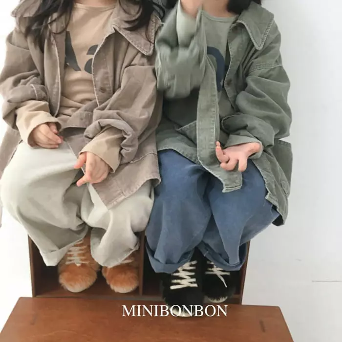 Mini Bongbong - Korean Children Fashion - #kidzfashiontrend - Corduroy Pants - 3