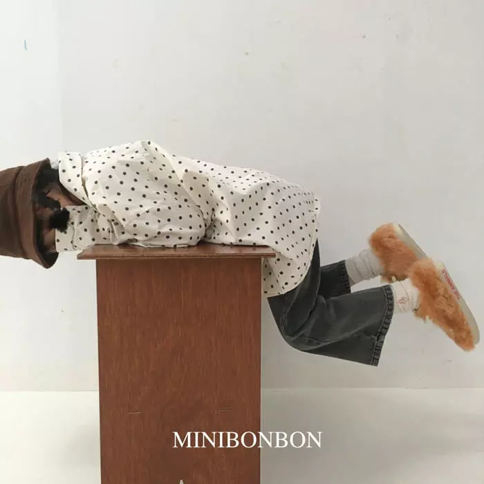 Mini Bongbong - Korean Children Fashion - #minifashionista - Folding Jeans - 6