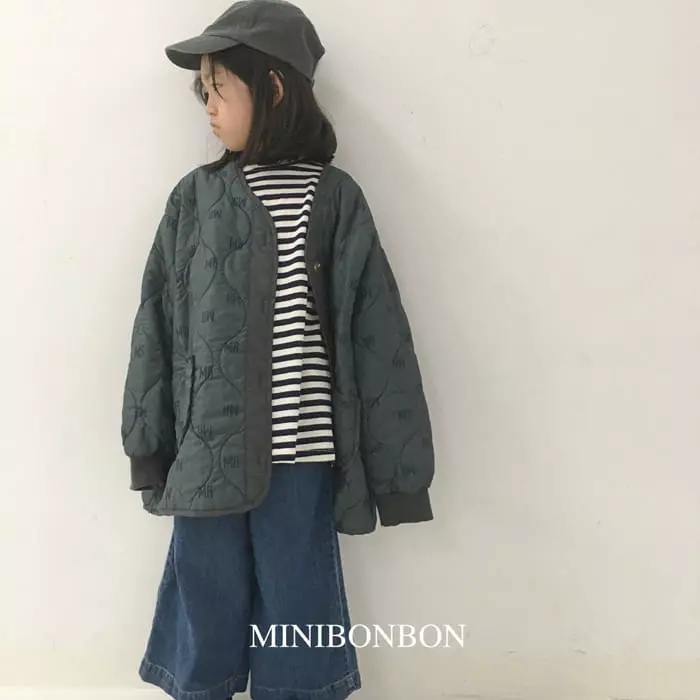 Mini Bongbong - Korean Children Fashion - #todddlerfashion - Rhythm Stripes Tee - 10