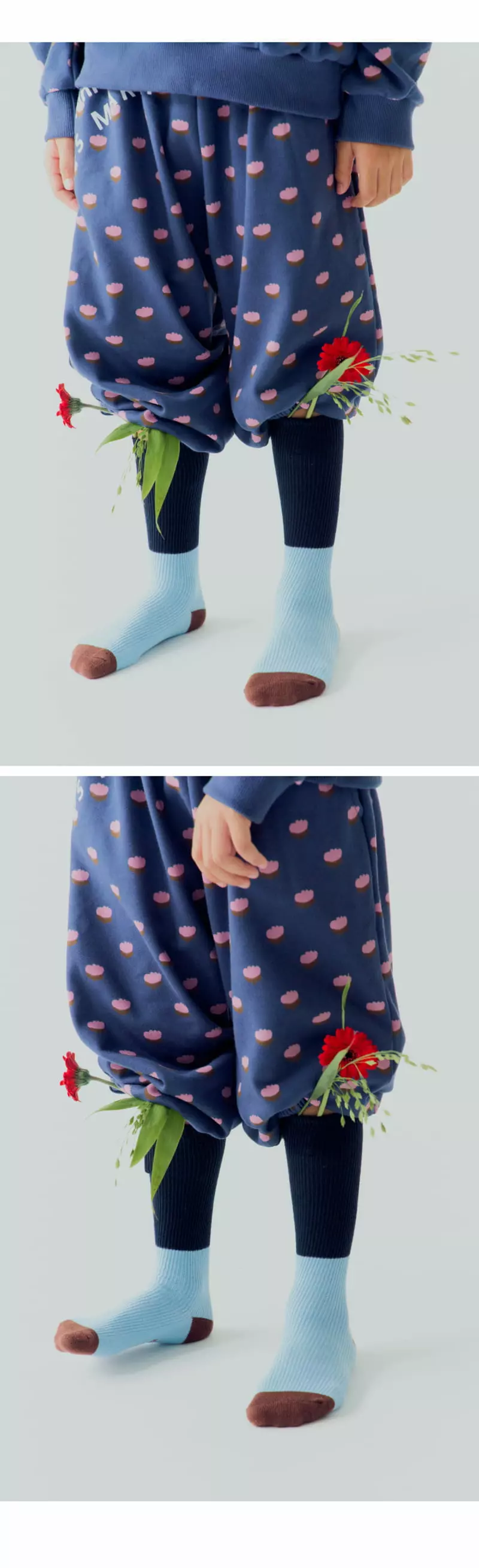 Mini Ps Market - Korean Children Fashion - #childrensboutique - Colorful Socks Blue Navy