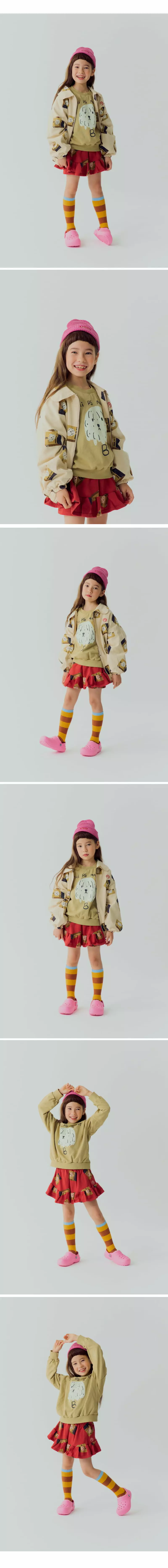 Mini Ps Market - Korean Children Fashion - #designkidswear - B Dog Jumper