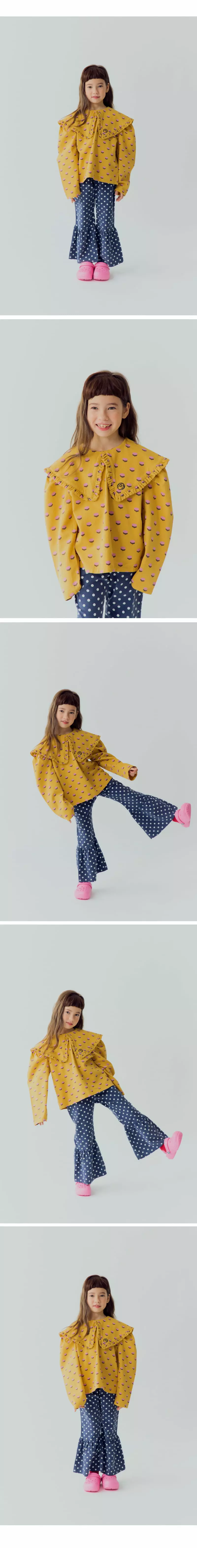 Mini Ps Market - Korean Children Fashion - #magicofchildhood - Ddoddo Frill Pants