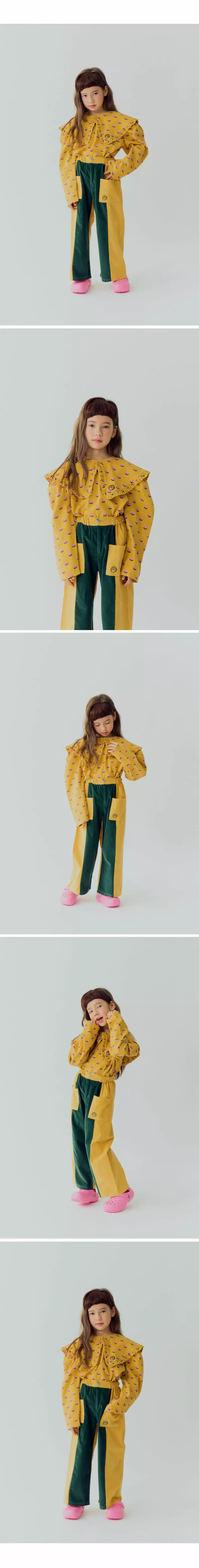 Mini Ps Market - Korean Children Fashion - #prettylittlegirls - Color Corduroy Pants - 2