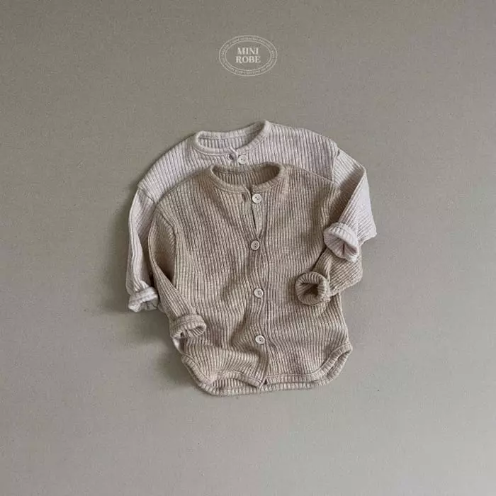 Mini Robe - Korean Baby Fashion - #babyboutique - Masion Cardigan - 7