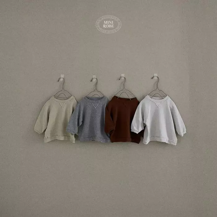 Mini Robe - Korean Baby Fashion - #babyboutique - Alrio Sweatshirt - 6
