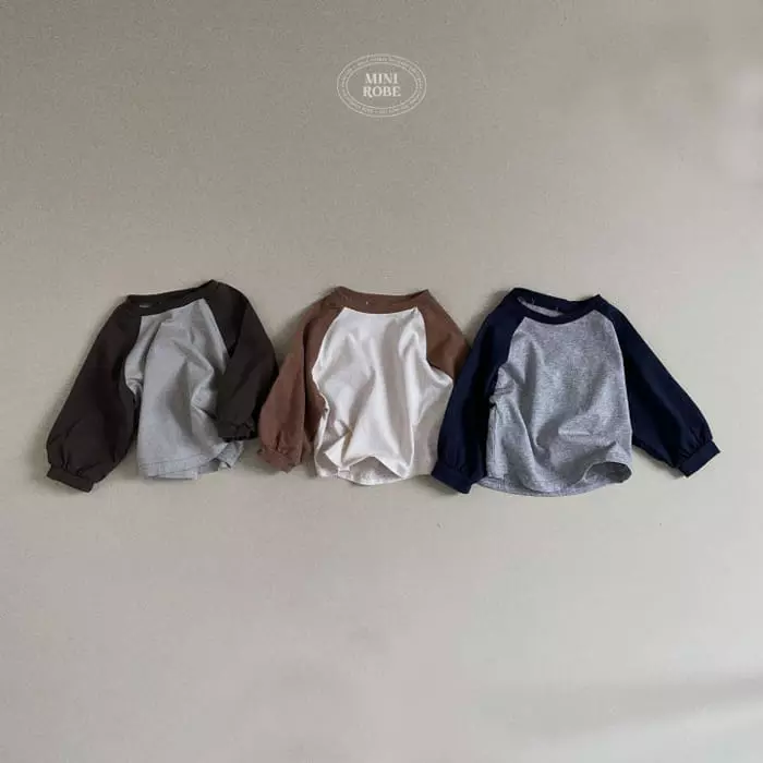 Mini Robe - Korean Baby Fashion - #babyboutique - Ever Raglan Tee