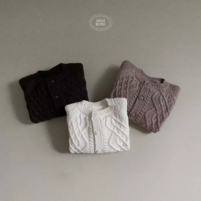 Mini Robe - Korean Baby Fashion - #babyboutique - Fisher Man Cardigan - 11