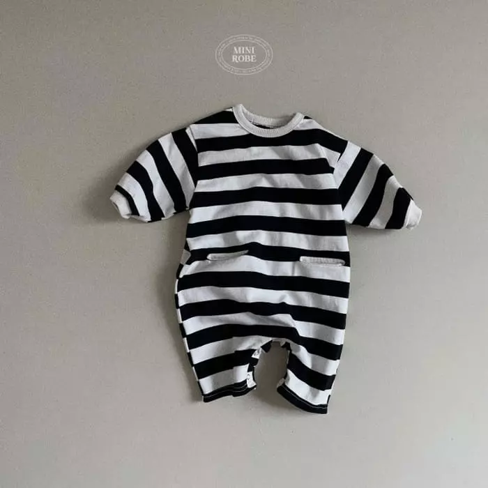 Mini Robe - Korean Baby Fashion - #babyboutique - Denggang Bodysuit - 3