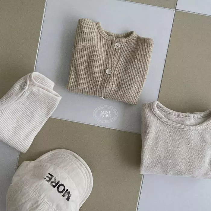 Mini Robe - Korean Baby Fashion - #babyboutiqueclothing - Masion Cardigan - 8