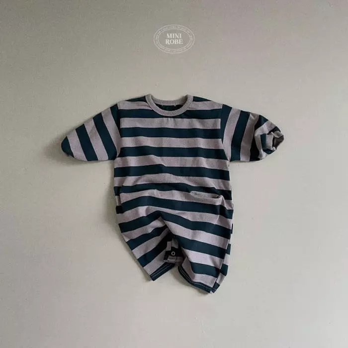 Mini Robe - Korean Baby Fashion - #babyboutiqueclothing - Denggang Bodysuit - 5