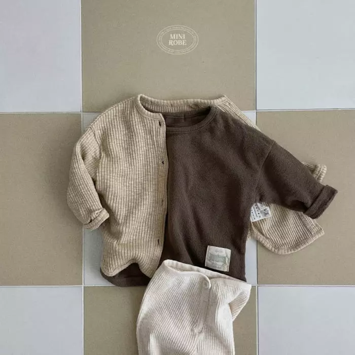 Mini Robe - Korean Baby Fashion - #babyclothing - Masion Cardigan - 9
