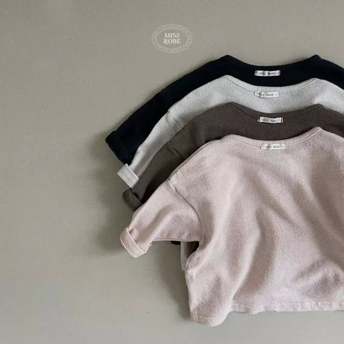 Mini Robe - Korean Baby Fashion - #babyclothing - Bumbuck Label Tee - 7