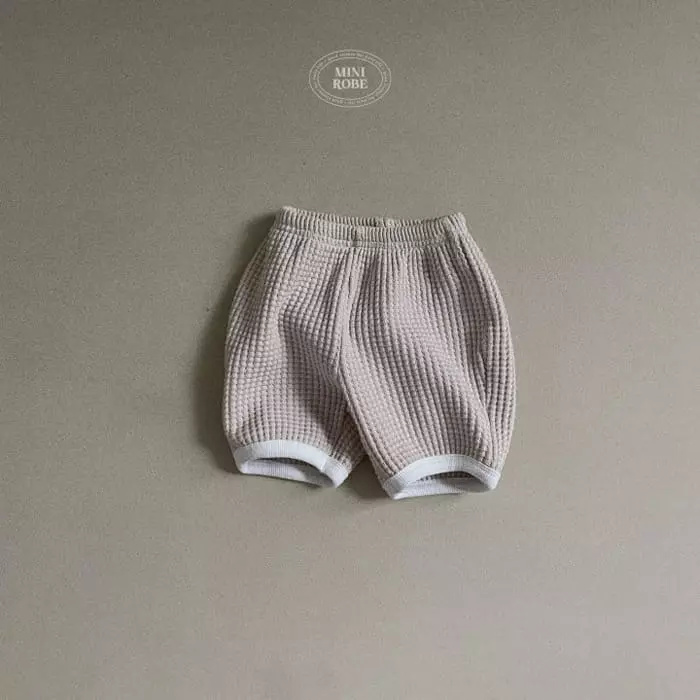 Mini Robe - Korean Baby Fashion - #babyboutiqueclothing - Big Waffle Pants - 4