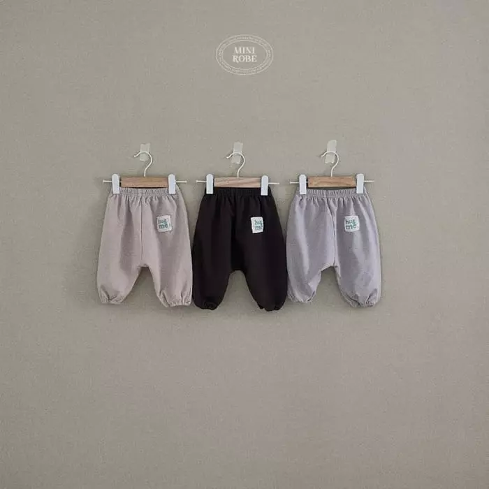 Mini Robe - Korean Baby Fashion - #babyclothing - Soft Pants - 3