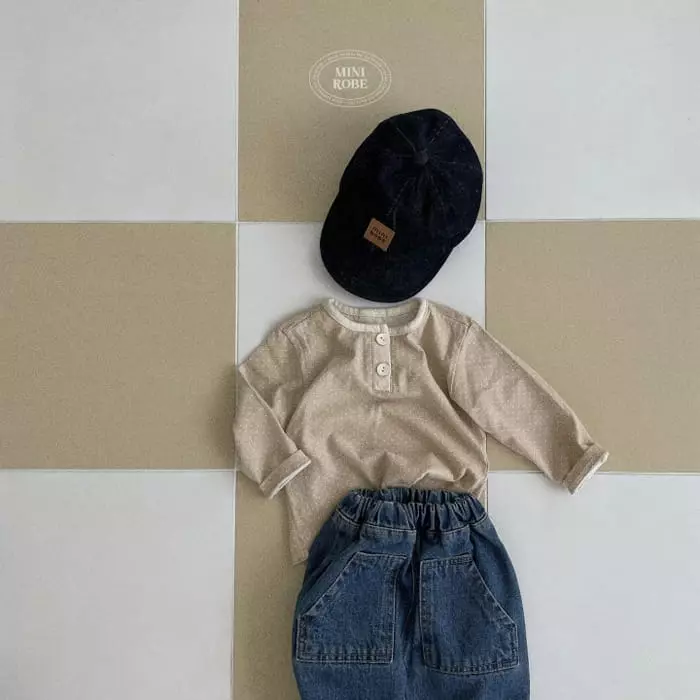Mini Robe - Korean Baby Fashion - #babyfashion - Mini Ball Cap 1~3y - 12