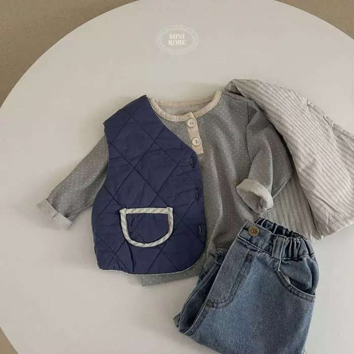 Mini Robe - Korean Baby Fashion - #babyfever - Boy Denim Jeans - 10