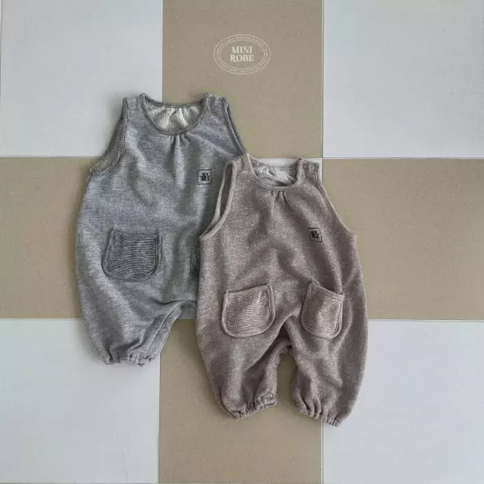 Mini Robe - Korean Baby Fashion - #babyfever - Caramel Bodysuit