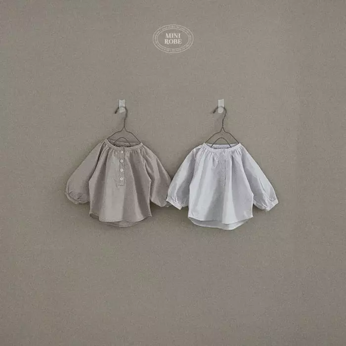 Mini Robe - Korean Baby Fashion - #babygirlfashion - Wave Blouse - 2