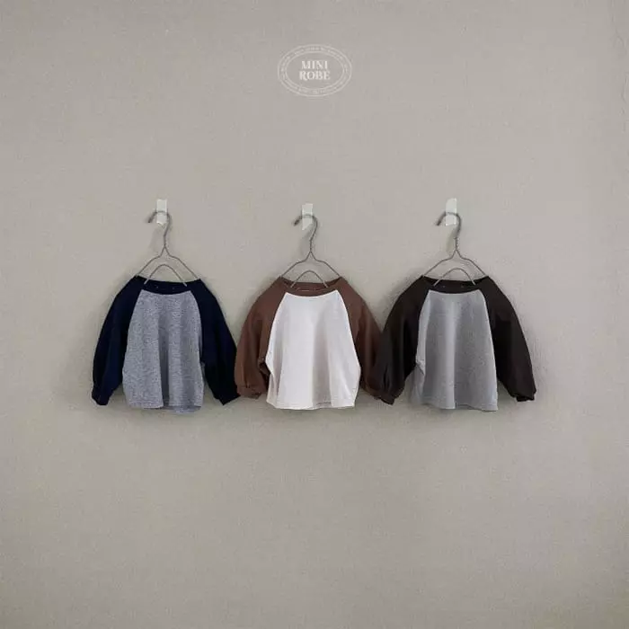 Mini Robe - Korean Baby Fashion - #babygirlfashion - Ever Raglan Tee - 6