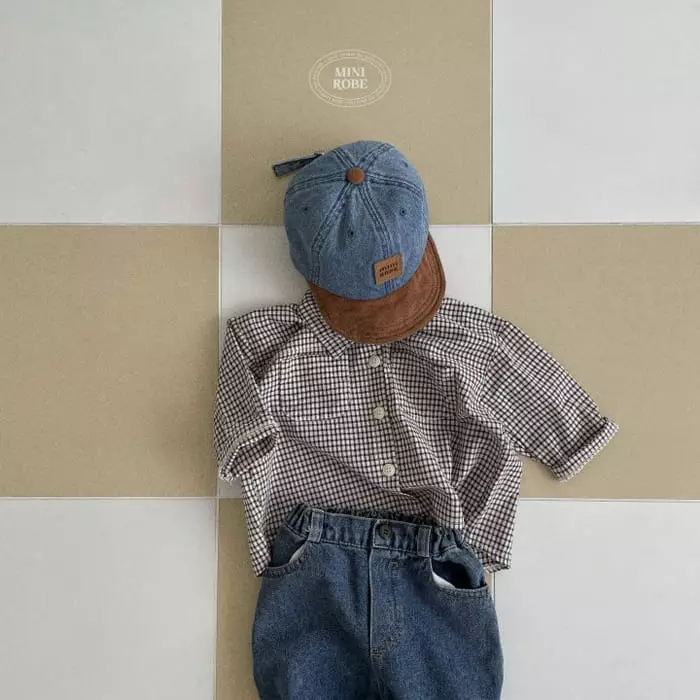 Mini Robe - Korean Baby Fashion - #babygirlfashion - Boy Denim Jeans - 11