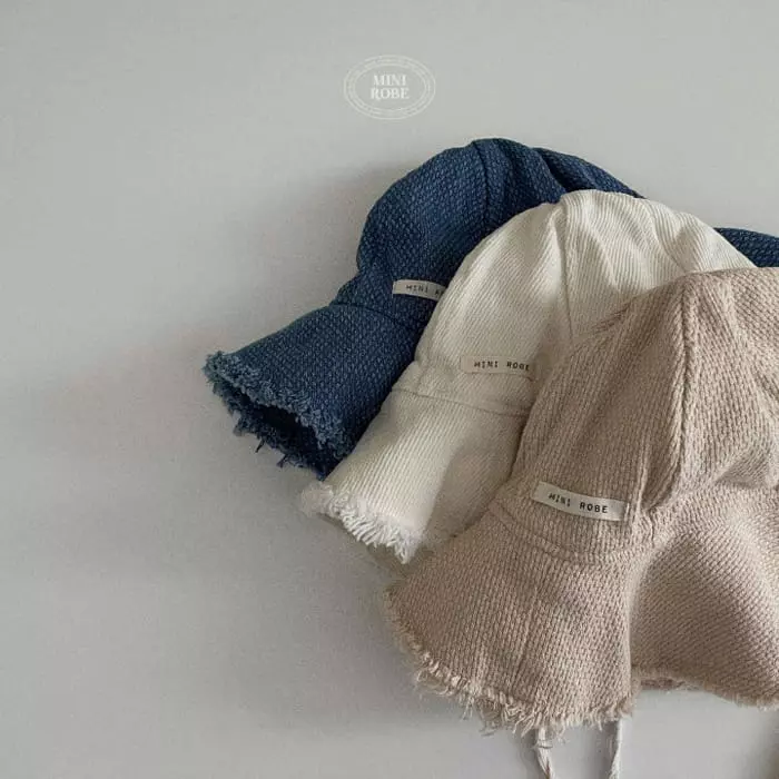 Mini Robe - Korean Baby Fashion - #babygirlfashion - Paul Bucket Hat - 5