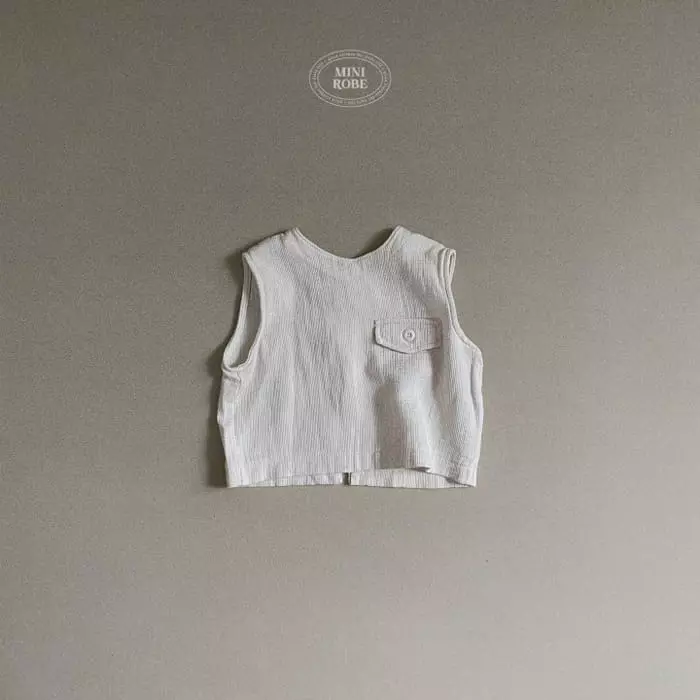 Mini Robe - Korean Baby Fashion - #babygirlfashion - Dudu Vest - 3