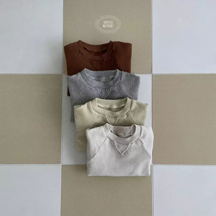 Mini Robe - Korean Baby Fashion - #babylifestyle - Alrio Sweatshirt - 12