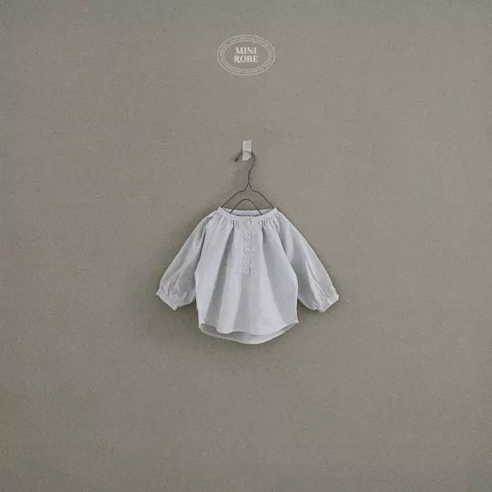 Mini Robe - Korean Baby Fashion - #babylifestyle - Wave Blouse - 3