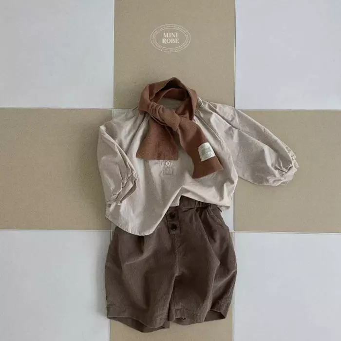 Mini Robe - Korean Baby Fashion - #babylifestyle - Waffle Muuffler - 10