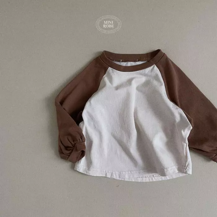Mini Robe - Korean Baby Fashion - #babyoninstagram - Ever Raglan Tee - 8